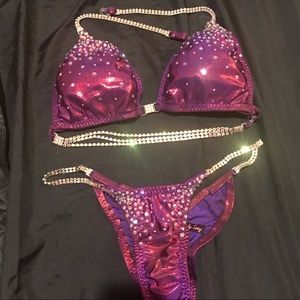 Purple Competition Bikini